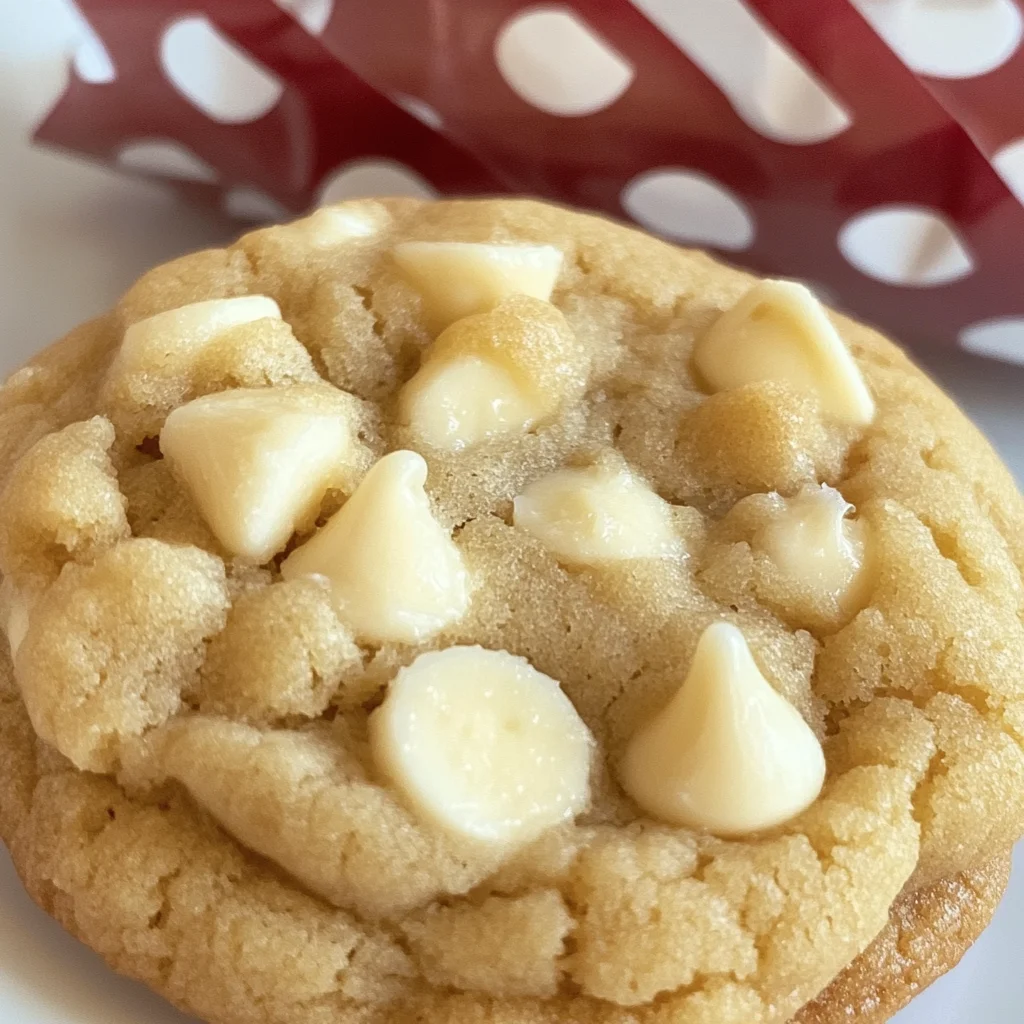 Banana Pudding Cookies with White Chocolate Chips