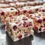 Berries and Cream Cereal Bars