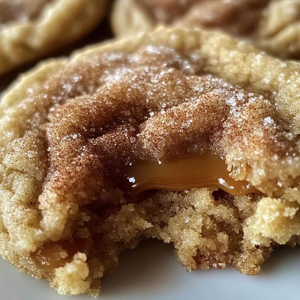 Brown Sugar Cinnamon Caramel Cookies