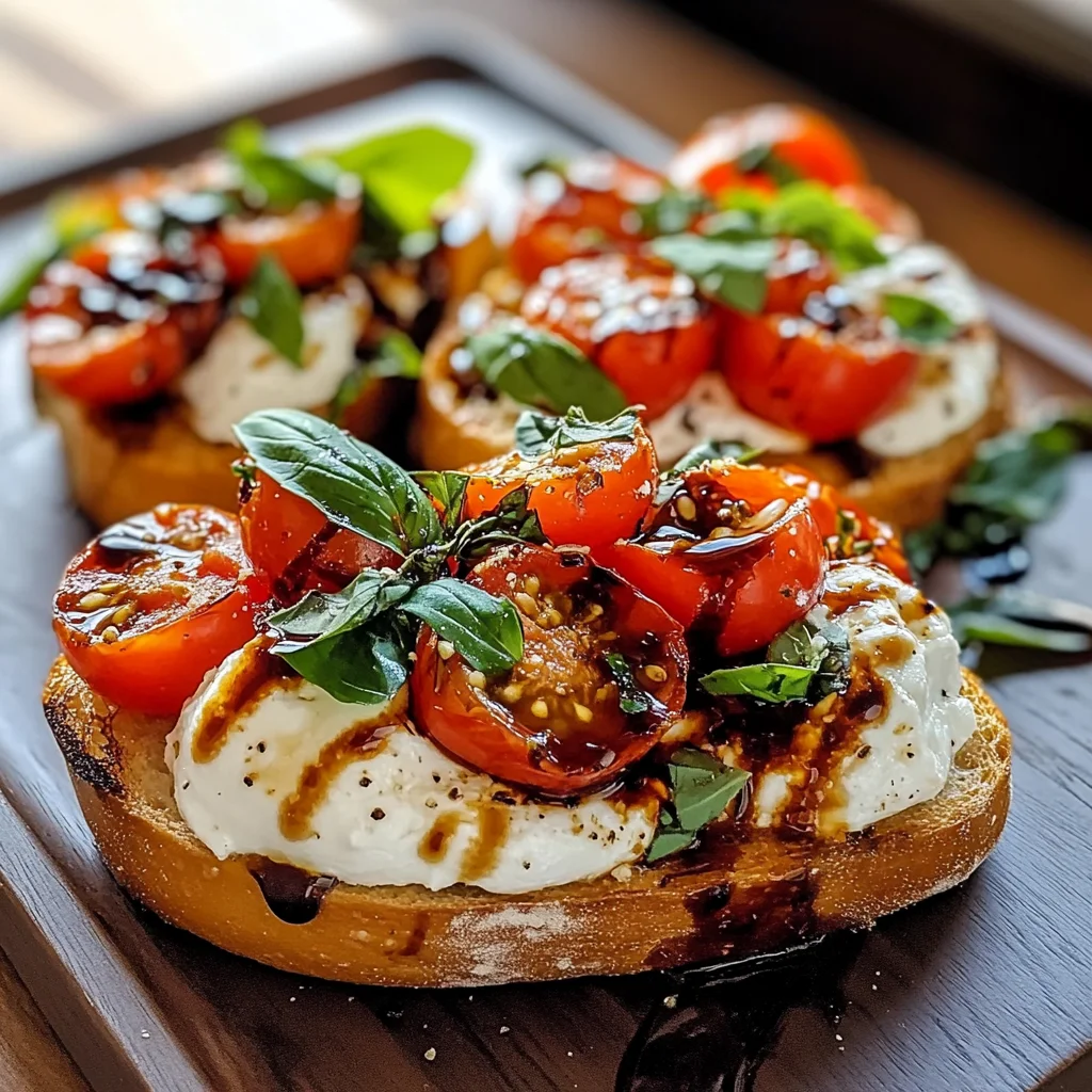 Burrata Bruschetta