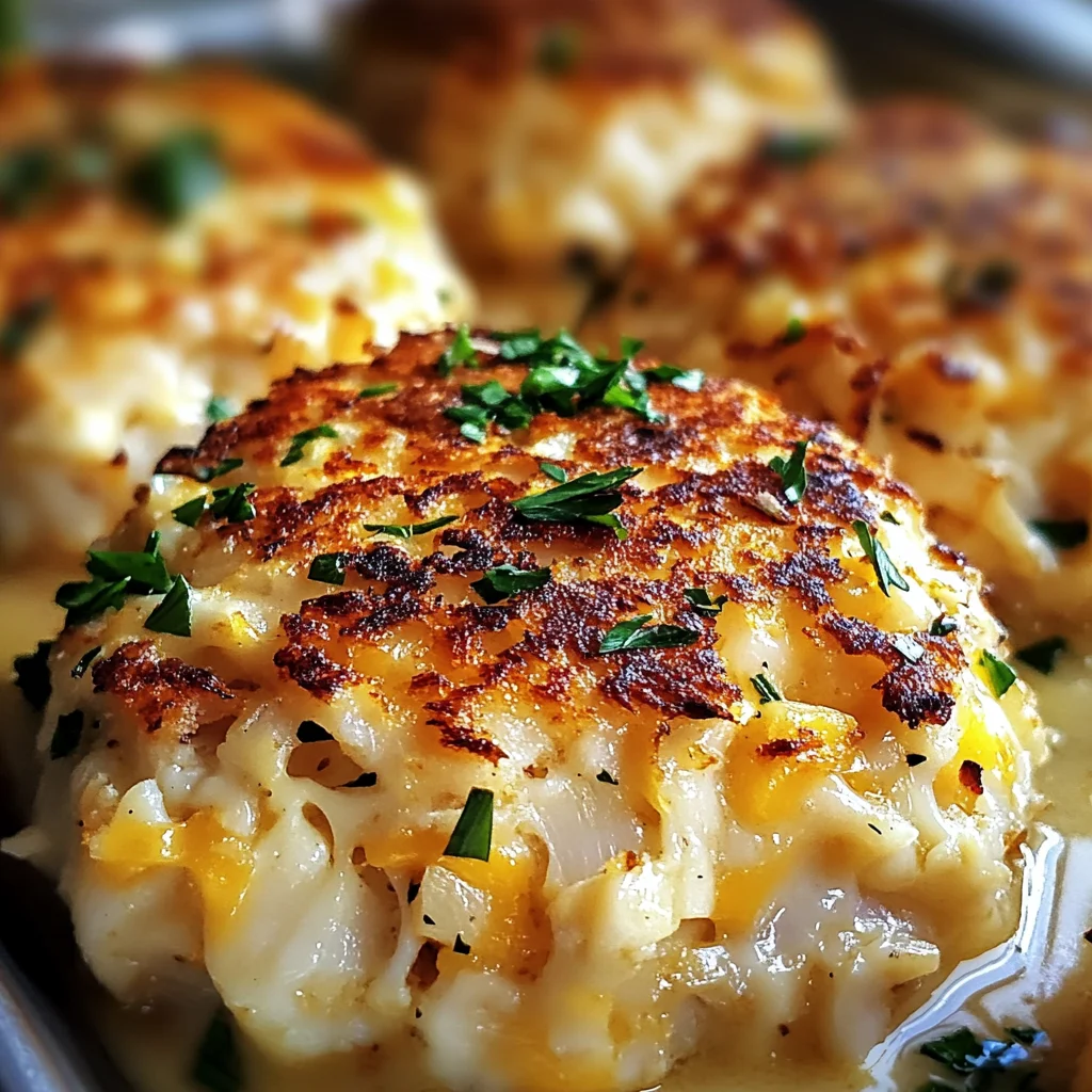 Cheddar Bay Crab Cakes