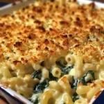 Creamed Spinach Mac & Cheese