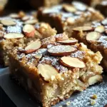 Decadent Almond Croissant Blondies You Can't Resist