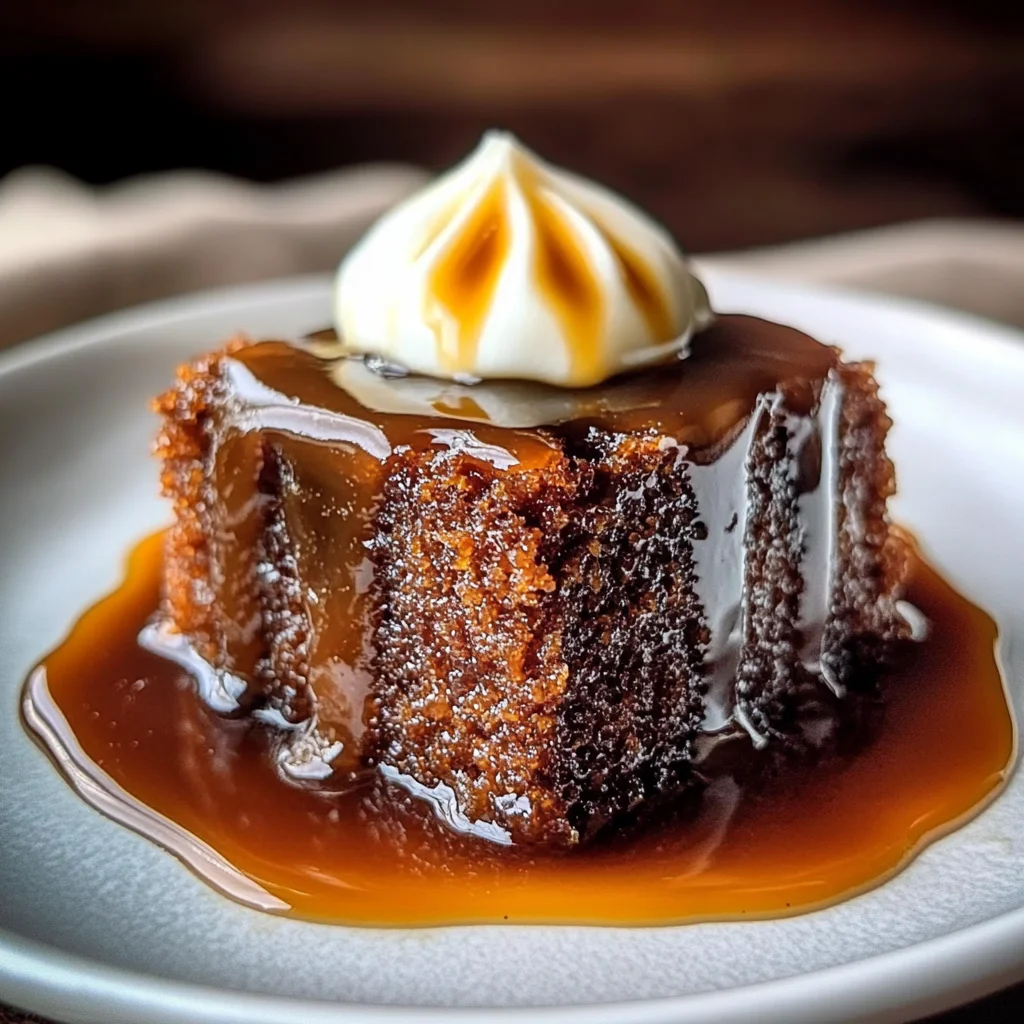 Decadent Sticky Toffee Pudding