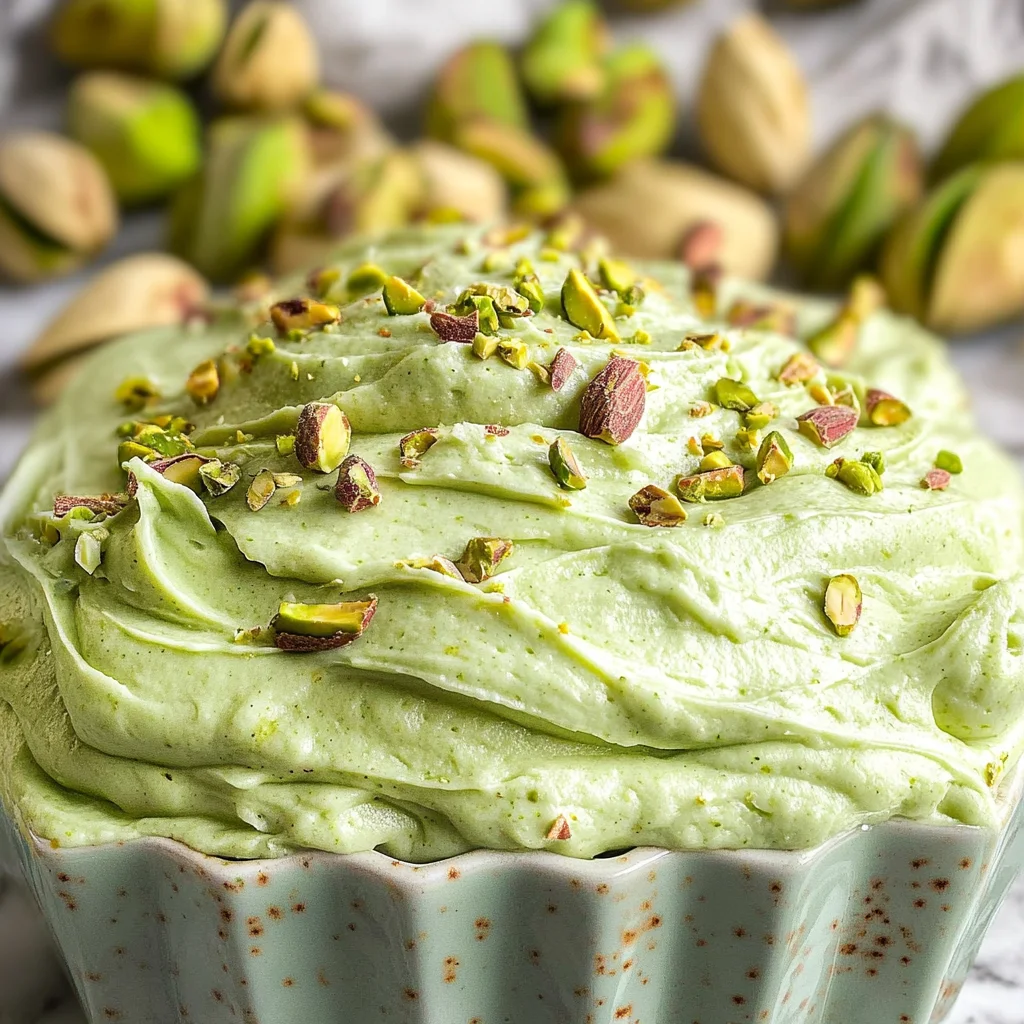 How to Make Pistachio Buttercream Frosting (video)