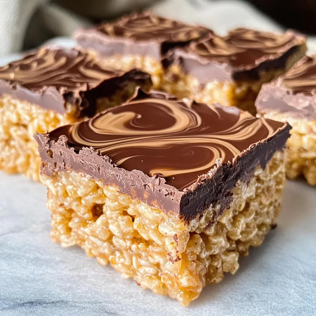 Peanut Butter Rice Krispie Treats Recipe