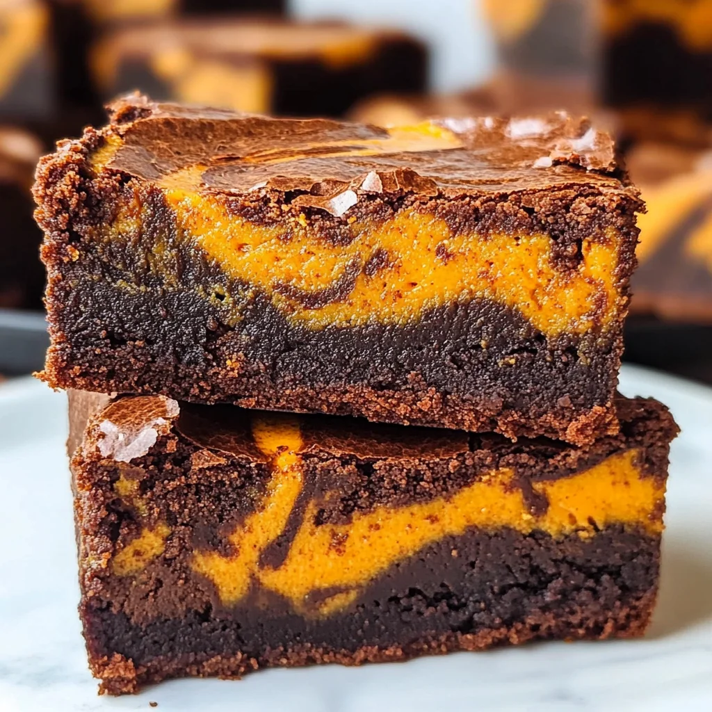 Pumpkin Brownies Recipe