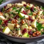 Quinoa Apple Salad: A Fruity, Fresh & Flavor-Packed Favorite