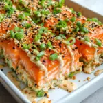 Salmon Sushi Bake