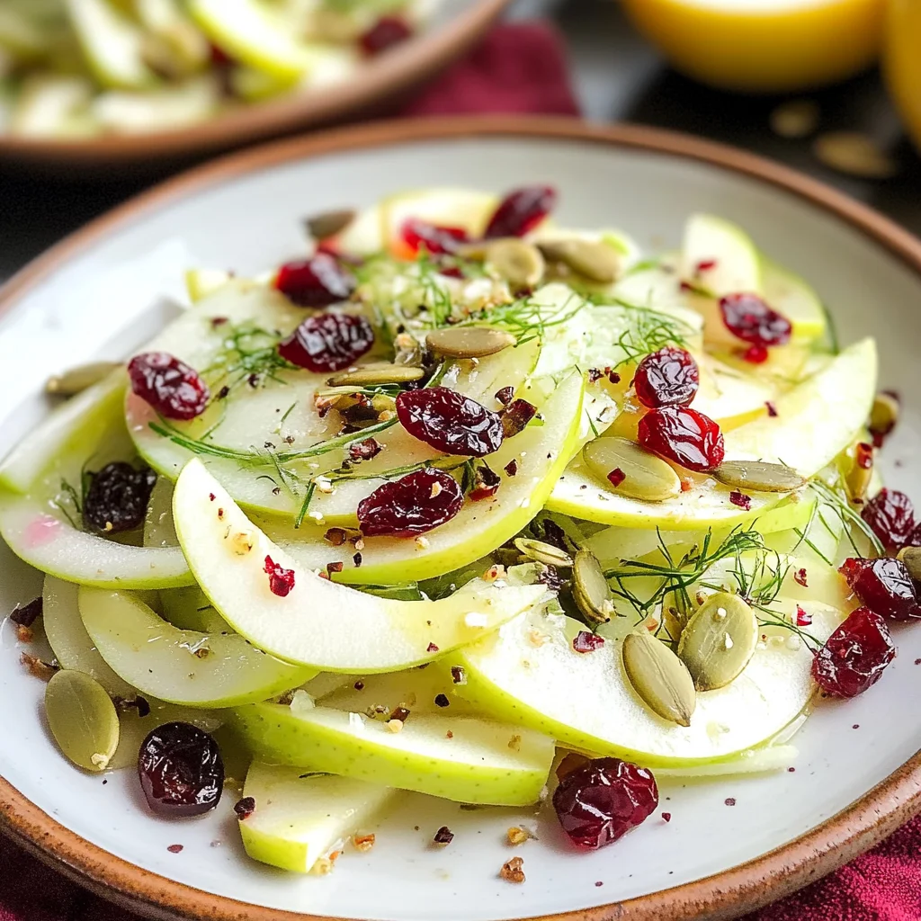 Savory Fennel and Apple Salad