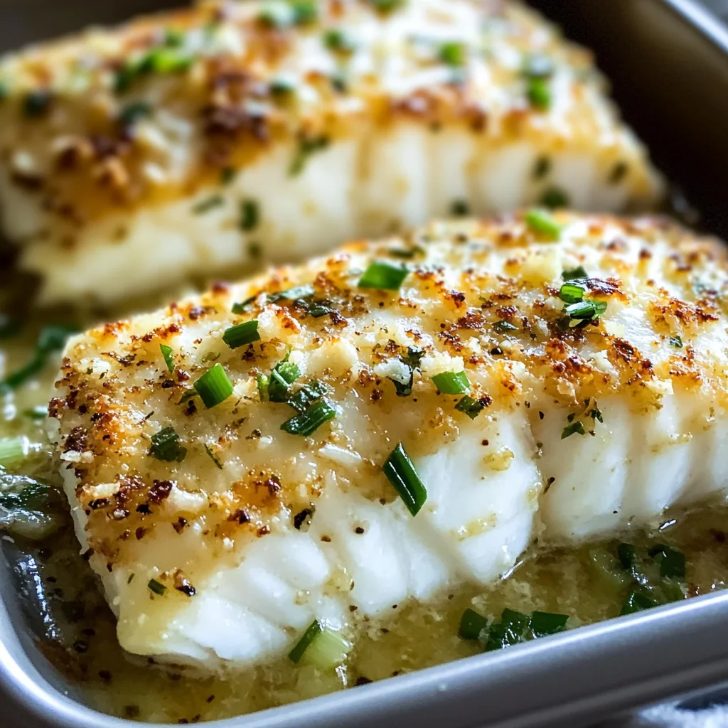 Savory Garlic Parmesan Baked Halibut That'll Wow You