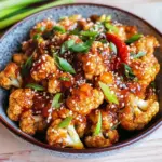 Sticky Sesame Cauliflower
