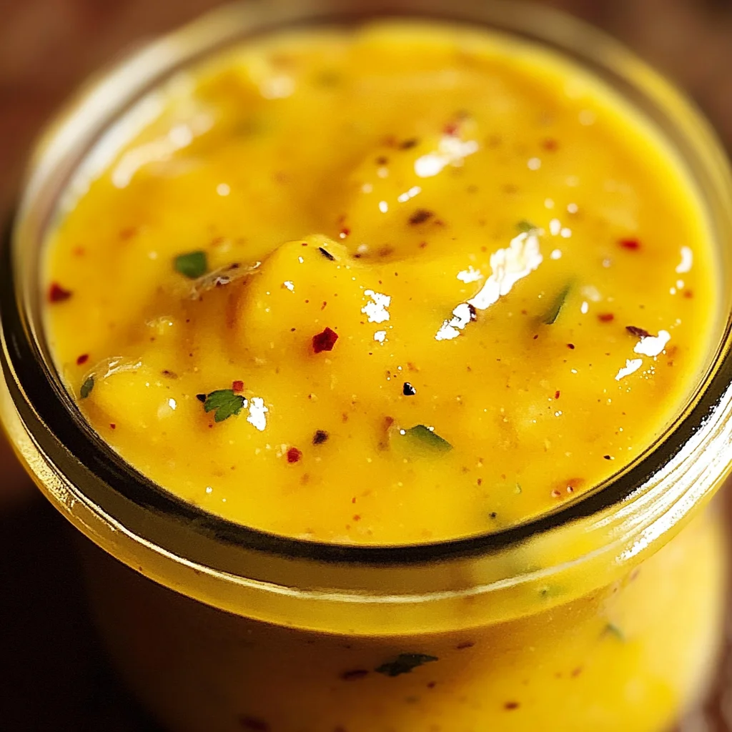 Sweet Spicy Mango Dressing