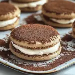 Tiramisu Sandwich Cookies