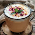 Vanilla Rose Tea Latte