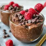 4-Ingredient Chocolate Chia Pudding