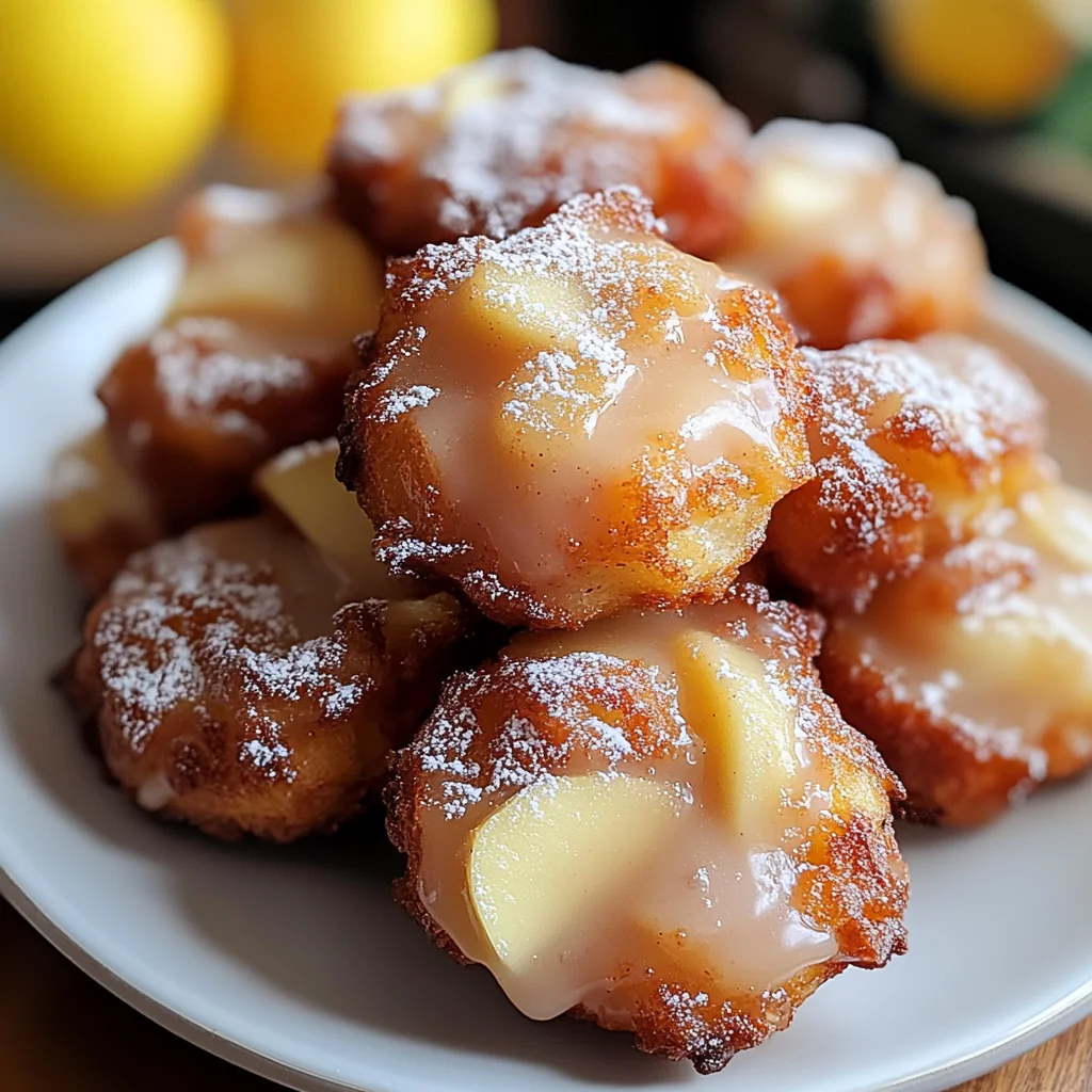 Apple Fritter Bites