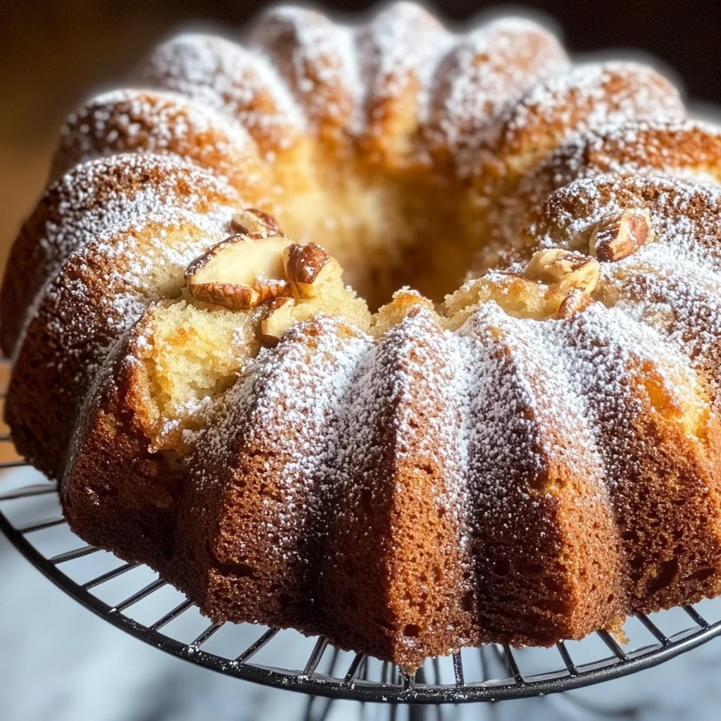 Banana Bread Bundt Cake