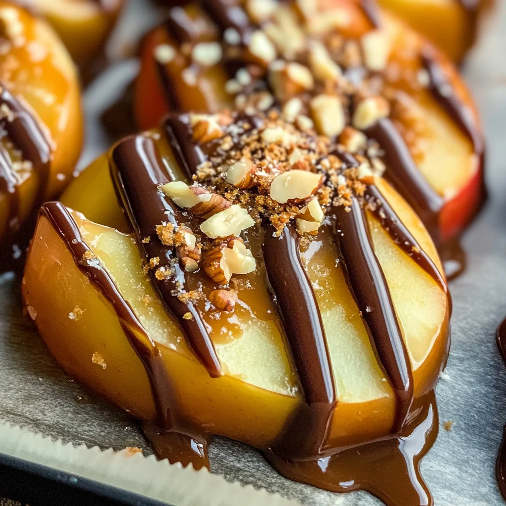 Caramel Apple Slices