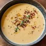 Caramelized Onion Roasted Garlic Bisque