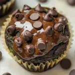 Chocolate Spinach Muffins