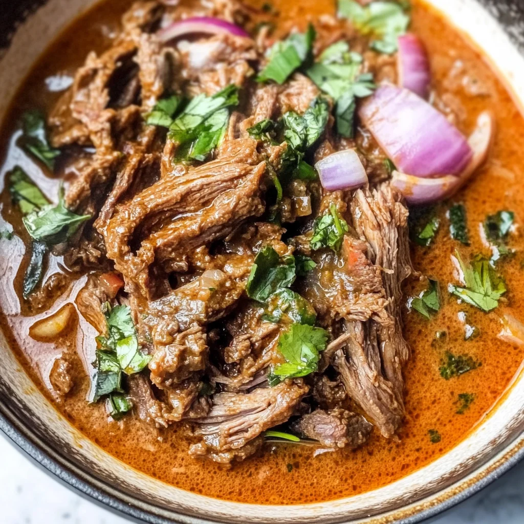 Coconut Red Curry Drip Beef