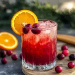 Cranberry and Orange Juice Mocktail