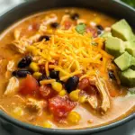 Creamy Chicken Tortilla Soup