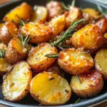 Crispy Roast Potatoes with Rosemary and Garlic