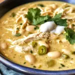 Crockpot Creamy White Chicken Chili