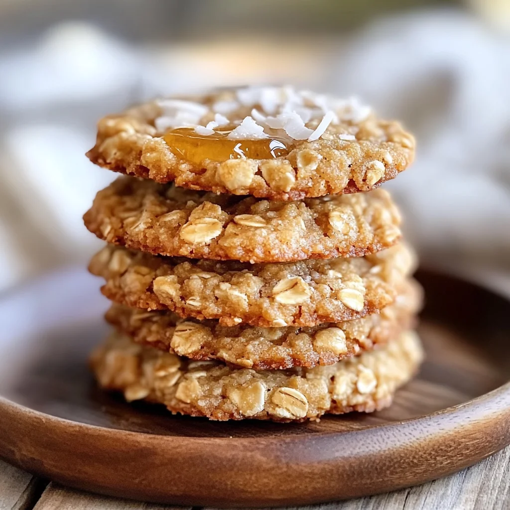 Delicious Honey Oatmeal Cookies