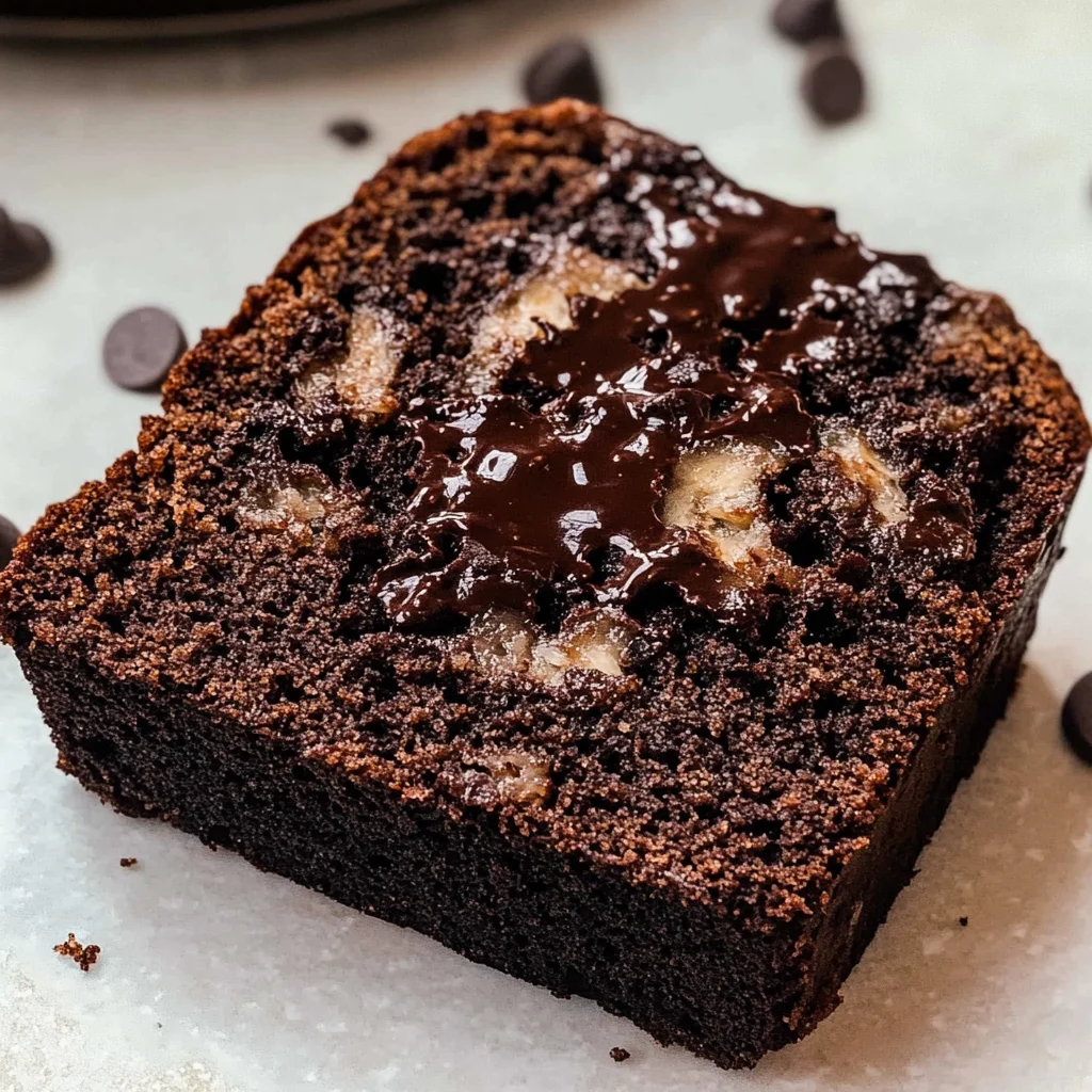 Double Chocolate Banana Bread