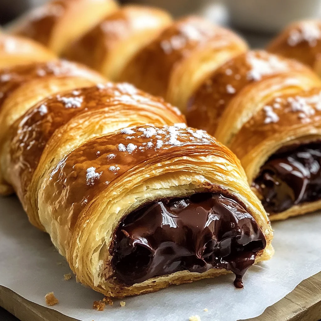 Easy Chocolate Croissants: Bakery Bliss at Home