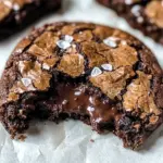 Fudgy Chewy Browkies (Brookies)