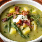 German Green Bean Soup Recipe (Grüne Bohnensuppe)