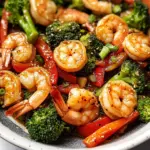 Healthy Garlic Shrimp Stir Fry
