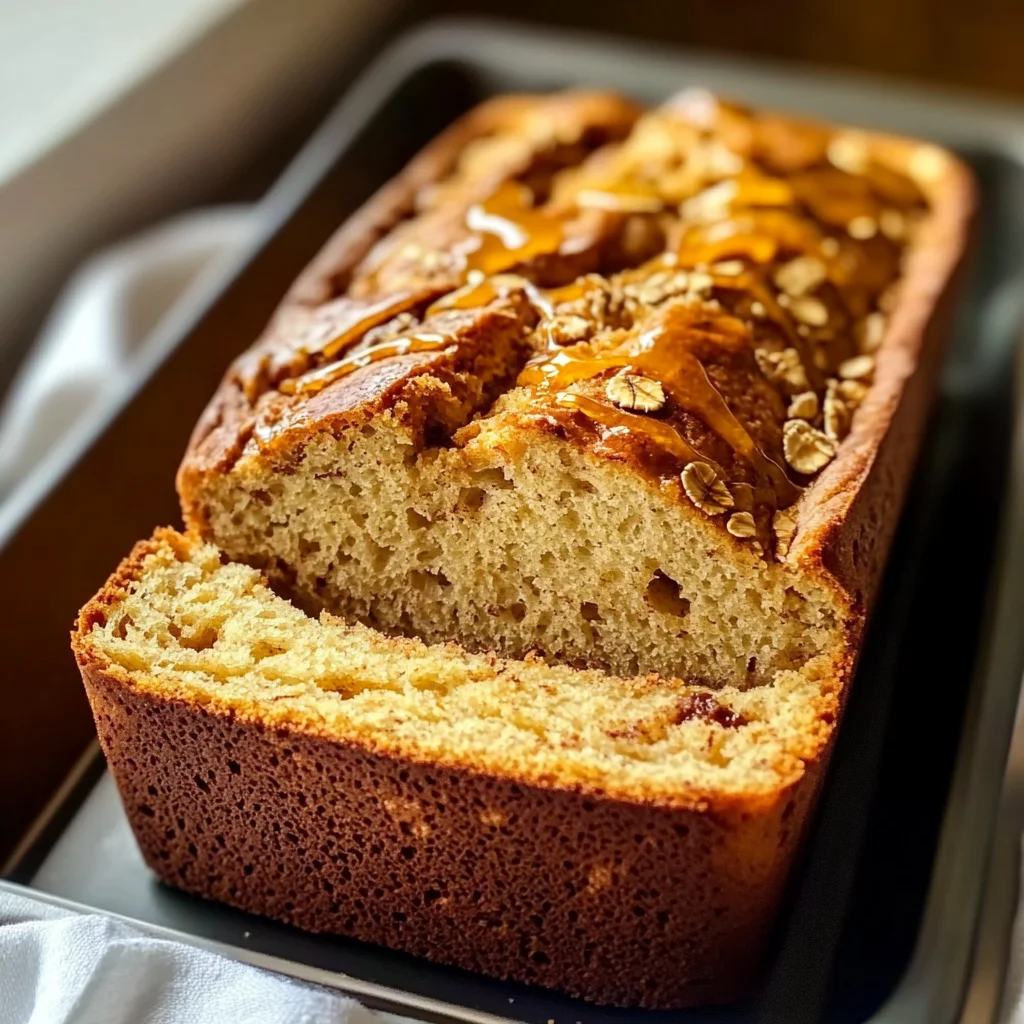 Honey Cinnamon Oatmeal Bread