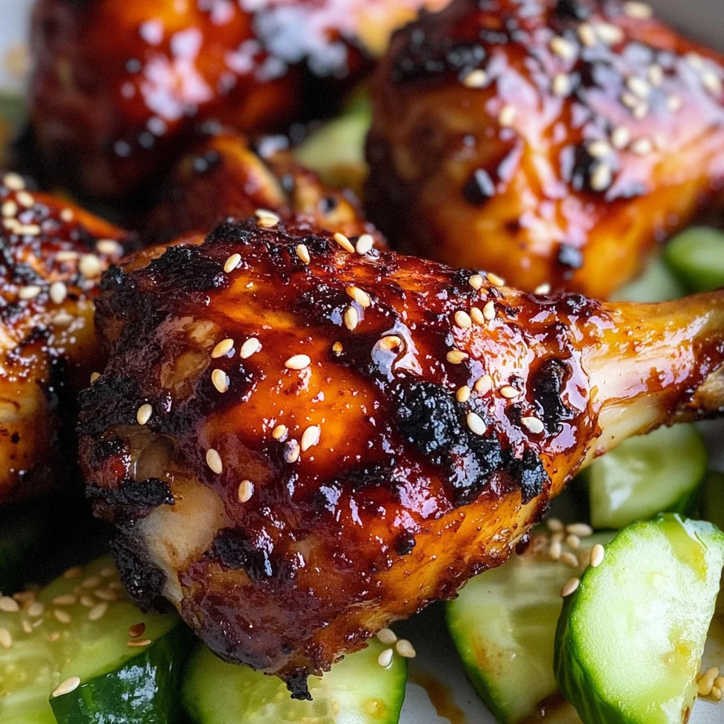 Kalbi Chicken Legs in Air Fryer