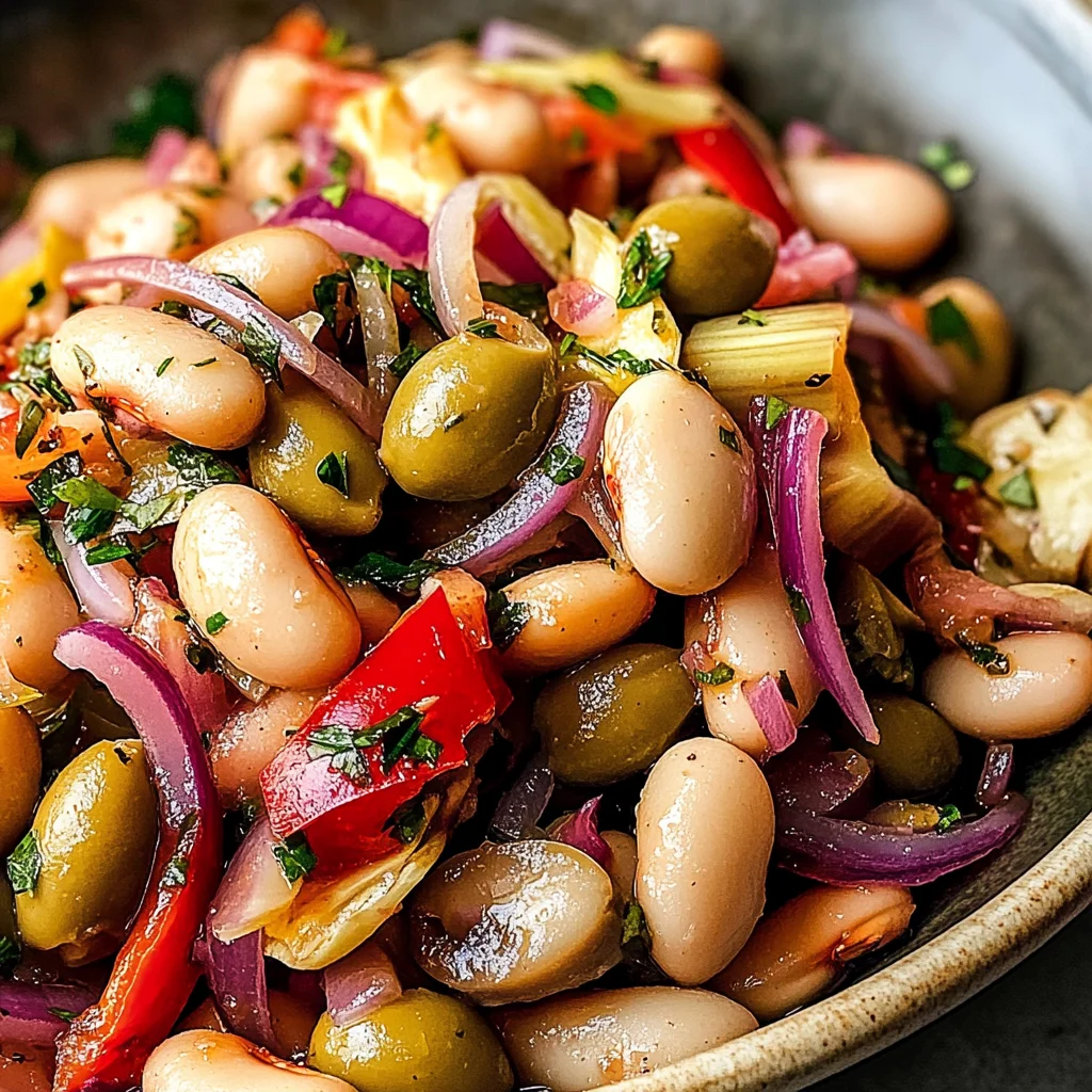 Marinated Butter Beans