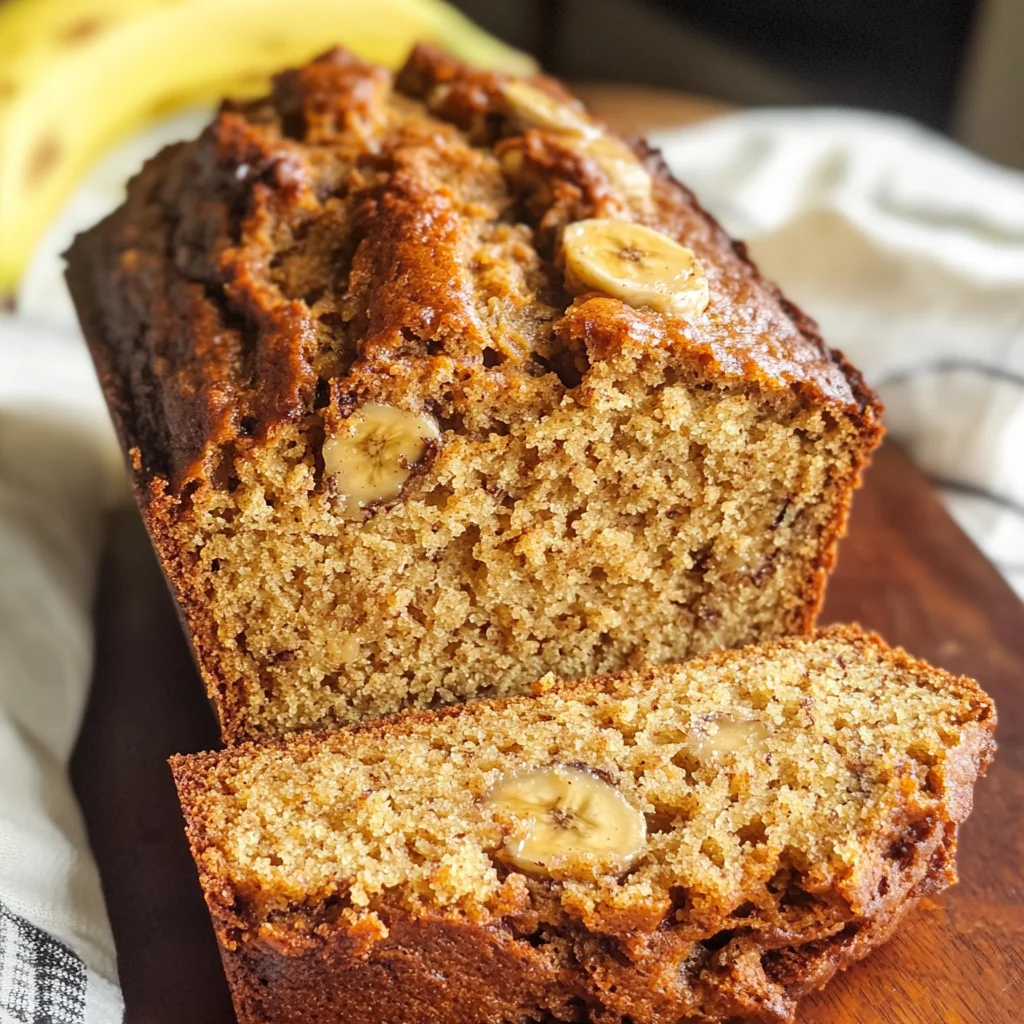 Peanut Butter Banana Bread