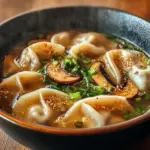 Potsticker Soup Comforting Flavorful Bowl