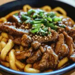 Quick and Flavorful Beef Black Pepper Udon
