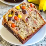 Reese's Pieces Peanut Butter Banana Bread