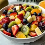 Refreshing Fruit Salad with Honey Lime Dressing