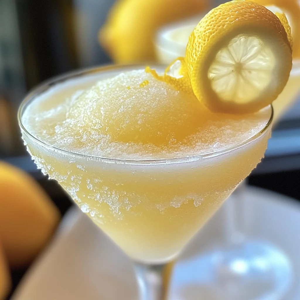 Sgroppino, a Refreshing Italian Lemon Cocktail or Dessert