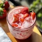 Simple Strawberry Agua Fresca - Alrightwithme