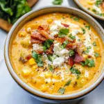 Slow Cooker Mexican Street Corn Soup