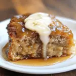 Sticky Banana Bread Pudding Cake