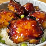 Sticky Sweet Chili Chicken Thighs in Air Fryer