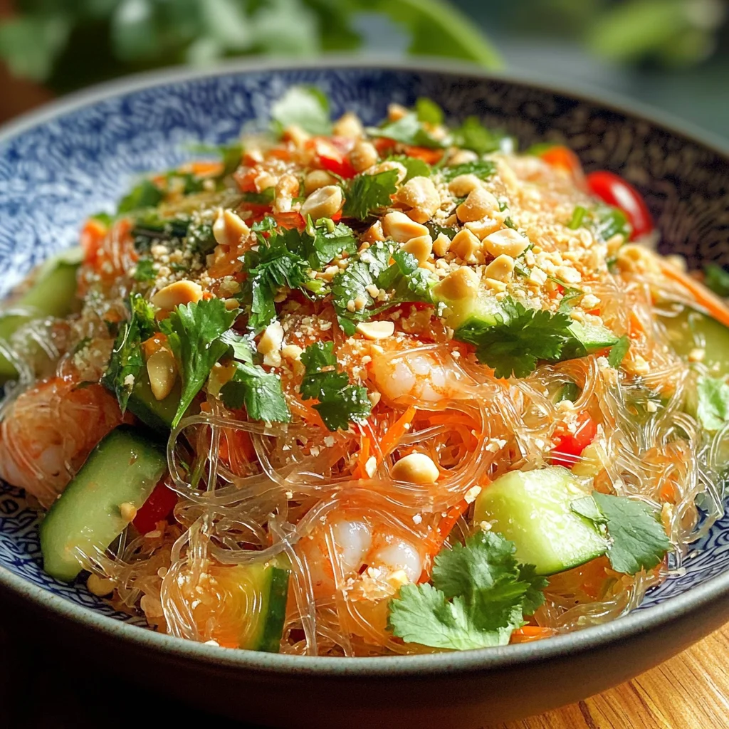 Thai Glass Noodle Salad: A Flavorful and Refreshing Dish